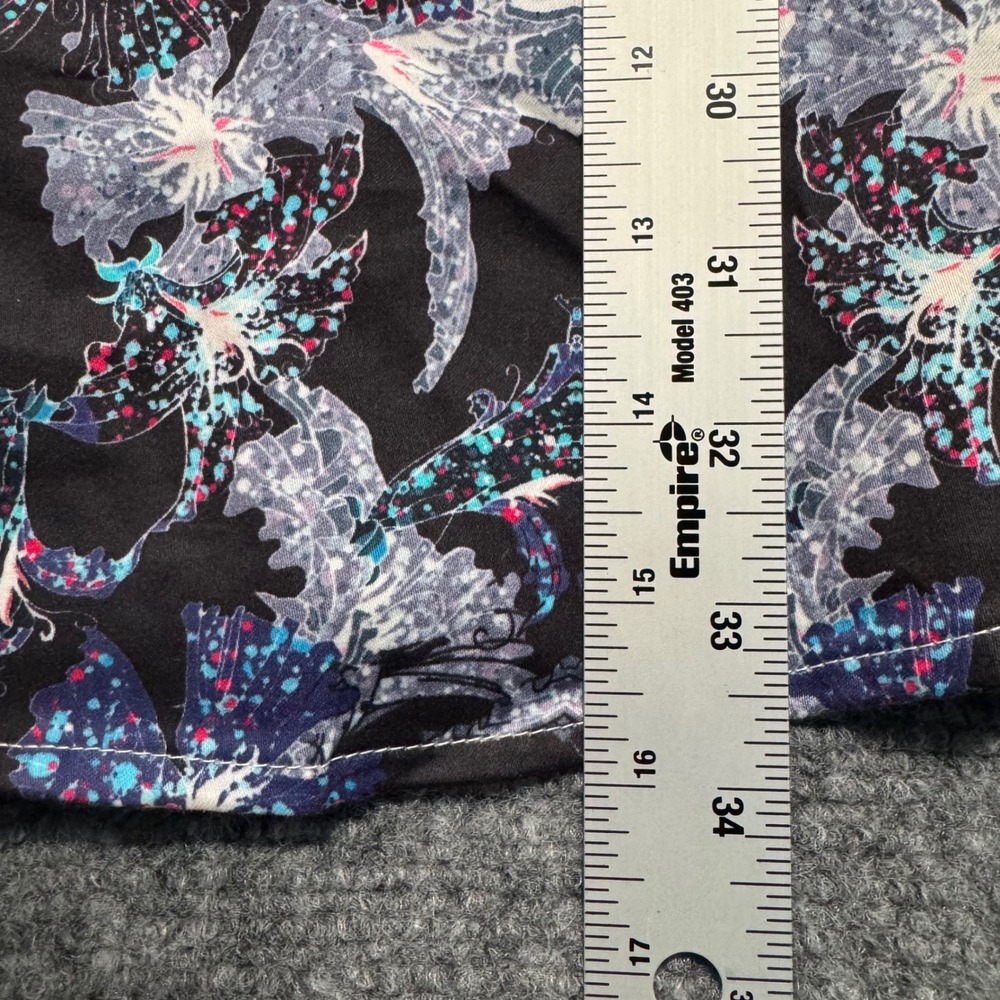 Robert Graham Shirt 2XLT Button Floral Colorful Flip Cuff Tall - Picture 9 of 12